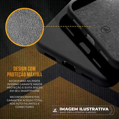 Capa para iPhone 17 - Silicon Liquid Magsafe - Preta - Gshield