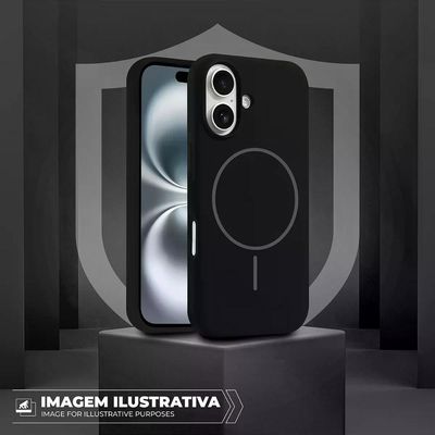 Capa case capinha para iPhone 17 Pro Max - Silicon Liquid Magsafe - Desert - Gshield