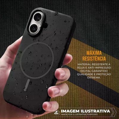 Capa case capinha para iPhone 17 Pro Max - Silicon Liquid Magsafe - Desert - Gshield