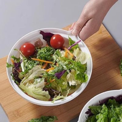 Tigela Secador Cortador Salada Frutas Legumes 2 Em 1 Pote Escorredor Bowl Corta Facil