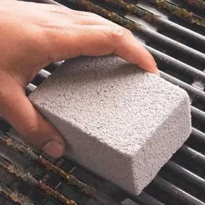 Limpa Grelha Chapa Espatula Tijolo Esponja Reutilizavel Limpeza Churrasqueira Exaustor Panelas