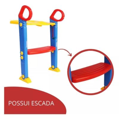 Troninho Redutor Assento Infantil Vaso Sanitário Portátil