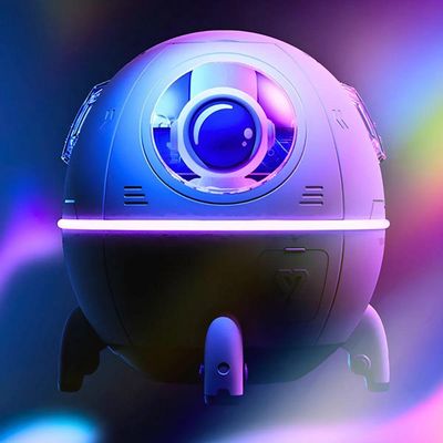 Umidificador Espacial Com Astronauta