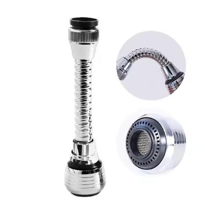 Bico Extensor Torneira Flexivel Alongador Arejador Prolongador Ponteira Turbo Flex Bica Agua Cozinha
