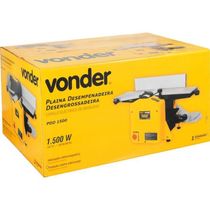 Plaina Desempenadeira Desengrossadeira Pdd1500 Vonder 110V