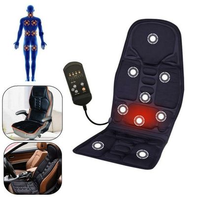 Assento Massageador Aquecido Lombar Pescoco Almofada Cadeira Massagem Shiatsu Banco Do Carro