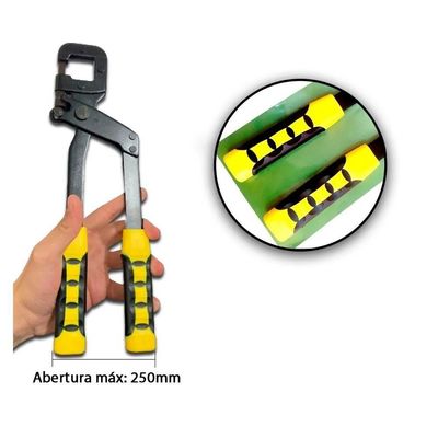 Alicate Puncionador Drywall Profissional Prendedor Perfil 12 Polegadas 300mm Gesseiro Reforçado