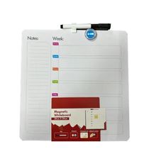 Lousa Planejamento Semanal Quadro Magnetico Planner Multiuso Tarefas Recados Anotacoes Aviso
