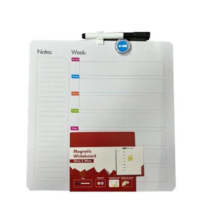 Lousa Planejamento Semanal Quadro Magnetico Planner Multiuso Tarefas Recados Anotacoes Aviso