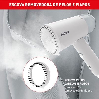 Vaporizador Roupa Portátil Arno Steam Travel 1100W HS11 Cinza 110V