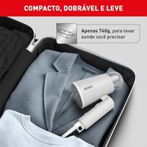 Vaporizador Roupa Portátil Arno Steam Travel 1100W HS11 Cinza 110V