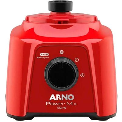 Liquidificador Arno Power Mix 550W 2vel - Lq11 Vermelho 110V
