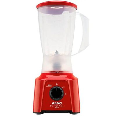 Liquidificador Arno Power Mix 550W 2vel - Lq11 Vermelho 110V