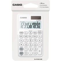 Calculadora De Bolso 10 Digitos Branca - Sl-310uc-bu-w-dc