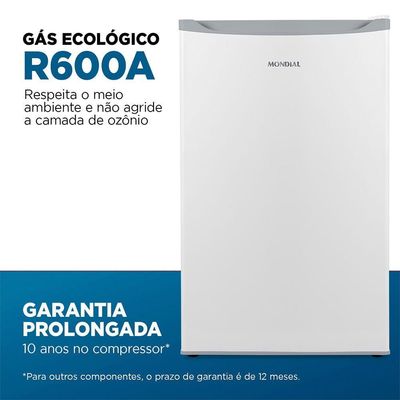 Frigobar Mondial 120L Porta Reversível Branco FGB-01-W120 220V