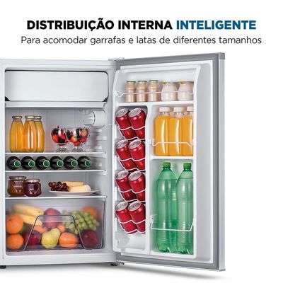 Frigobar Mondial 120L Porta Reversível Branco FGB-01-W120 220V