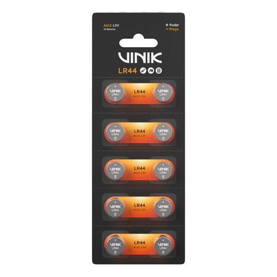 Bateria Alcalina Lr44 C-10 1.5v - Vb44b10