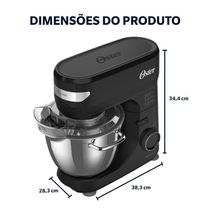 Batedeira Planetária Oster Bowl Inox III 220V