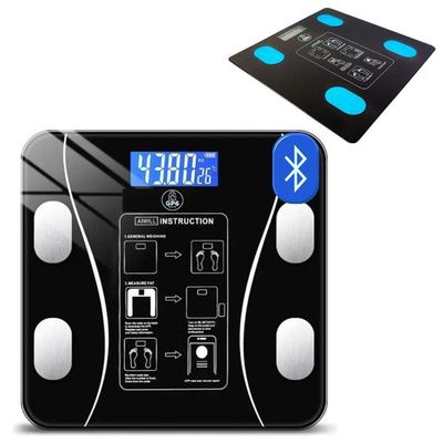 Balança Corporal Digital Bioimpedância Ideal Para Banheiro E Consultório