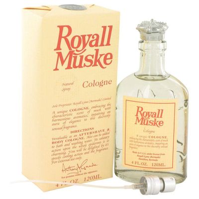 Loção Perfumada Masculina Muske Royall Fragrances 120 Ml