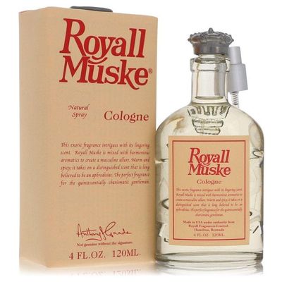 Loção Perfumada Masculina Muske Royall Fragrances 120 Ml