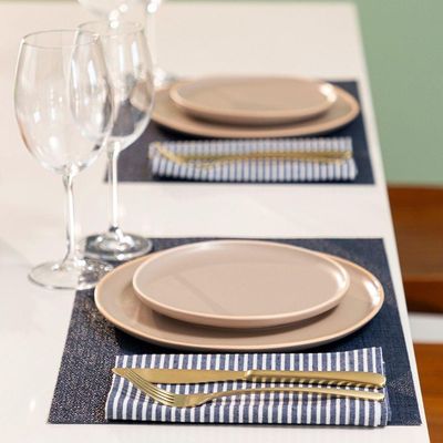 Jogo Americano Copa E Cia Avulso Loom 30x45 Cm Navy