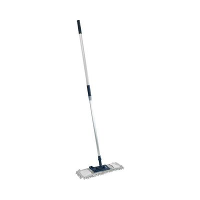 Conjunto Super Mop De Microfibra 40cm Com Cabo Telescópico De 1,40m E Refil