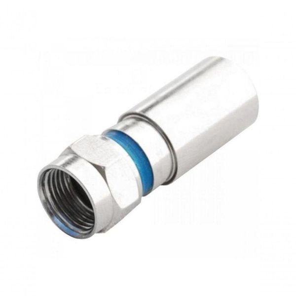 Conector F Compressão Cnf-60012a Rg6 Proeletronic - Cem - 100