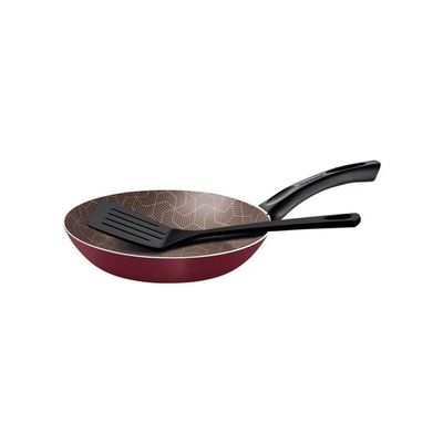 Frigideira Tramontina Paris 18cm Antiaderente Vermelha