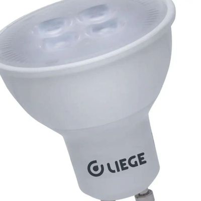 Lâmpada Led Dicróica 4,9w Gu10 6500k Branca Bivolt Liege