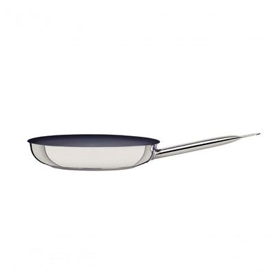 Frigideira Tramontina Rasa Professional Em Aço Inox E Revestimento Cerâmico Grafite 30cm