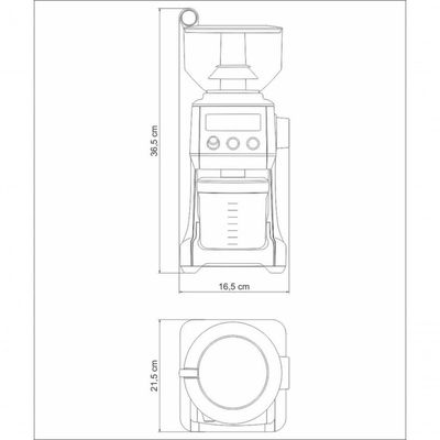 Moedor De Café Tramontina By Breville Express 60 Níveis De Moagem 220 V