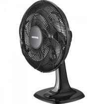 Ventilador De Mesa 40 Cm Com 6 Pas 110V Turbo 6 Preto-cinza Ventisol