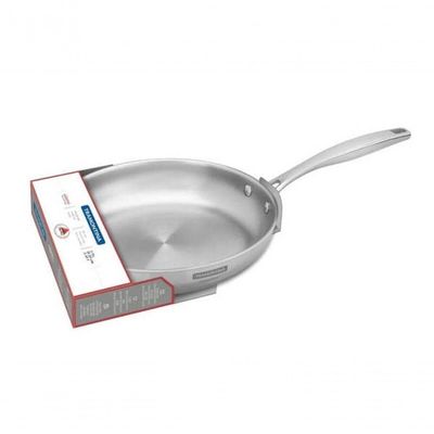 Frigideira Tramontina Grano 30cm Em Inox Com Corpo Triplo