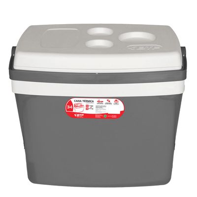 Caixa Térmica Botafogo CXT0134 Cinza 34L UNICA