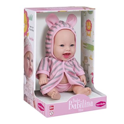 Boneca Bambola Baby Babilina Mini Soninho UNICA