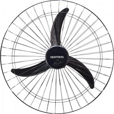 Ventilador De Parede 60 Cm 220V New Premium Preto Ventisol 220v
