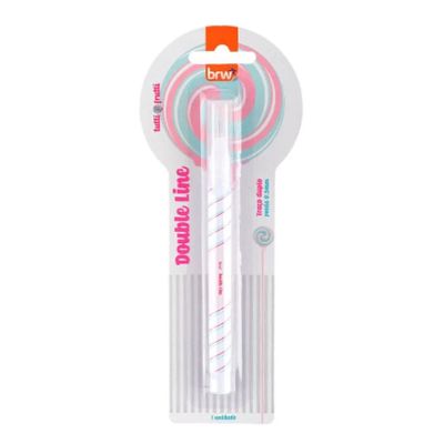 Marcador de Texto Brw Double Line Tutti-Frutti UNICA