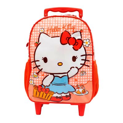 Mochilete Infantil com Rodinhas Xeryus Hello Kitty 16" UNICA