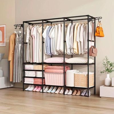 Guarda-roupa Arara 3 Colunas Multifuncional Desmontável