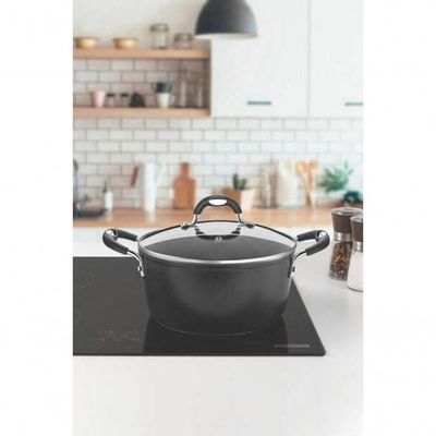 Caçarola Tramontina Mônaco Induction Starflon Preto 28cm