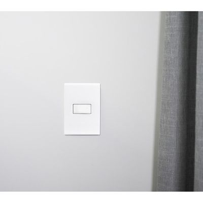 Placa 1 Posto Horizontal 4x2 Tramontina Liz Branca 120 unidades