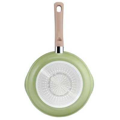 Panela Wok Tefal One Pick Pot 22cm Alumínio Antiaderente Indução Tampa Vidro Verde