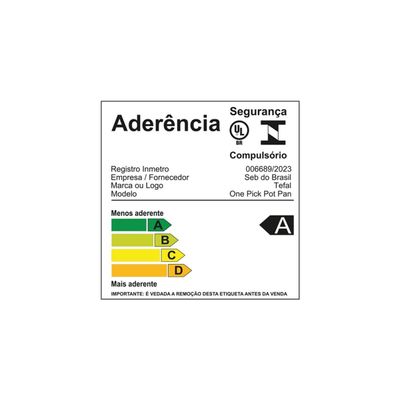 Panela Wok Tefal One Pick Pot 22cm Alumínio Antiaderente Indução Tampa Vidro Verde