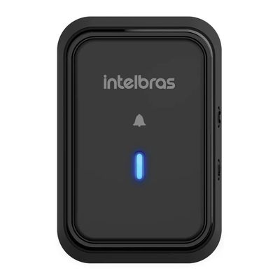 Campainha sem Fio Intelbras CIB101 com Bateria - 4522000 Preto Bivolt