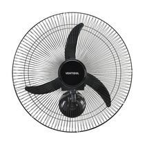 Ventilador de Parede Ventisol Oscilante 60 CM Metal Preta 1400RPM Bivolt