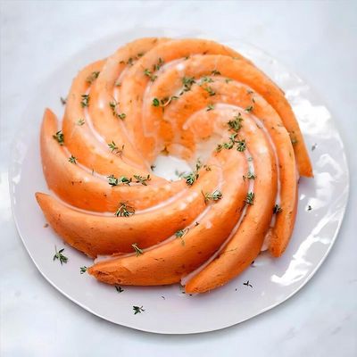Forma Para Bolo De Silicone Redonda 23cm Em Espiral