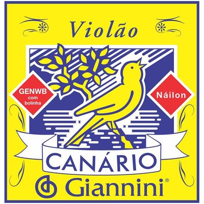 Encordoamento para Violao GENWB com Bolinha Medio Giannini