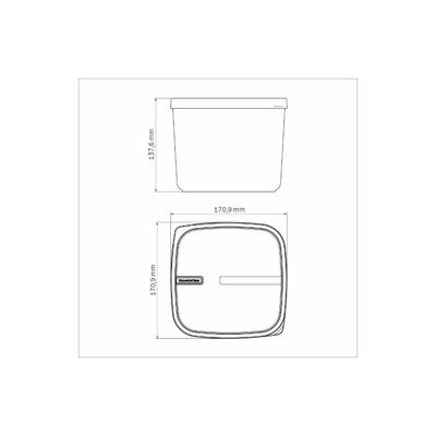 Pote mixcolor 2,7 L