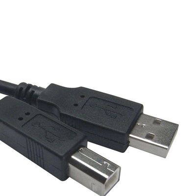 Cabo USB 2.0 a Macho + B Macho 3 Metros Preto PLUS Cable